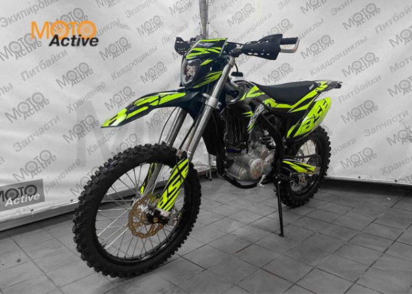 Эндуро / кроссовый мотоцикл BSE Z7 300e 21/18 Green Blast (120)